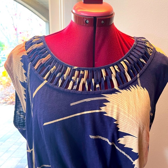 ANTHROPOLOGIE DROP WAIST DRESS - Picture 2 of 10